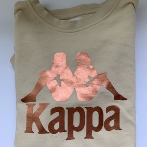 Kappa Rose Gold Reflective Crewneck